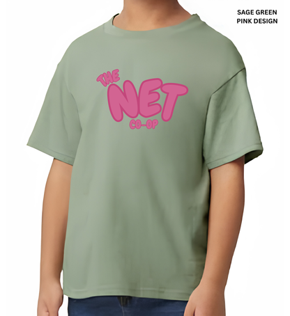 SAGE GREEN COLOR UNISEX KIDS AND YOUTH SOFTSTYLE SHIRT