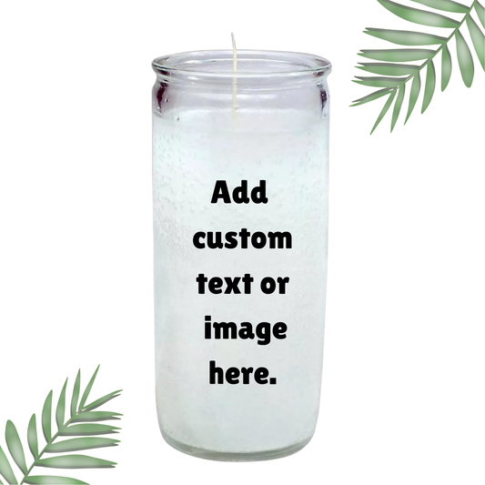 CUSTOM MEMORIAL CANDLES