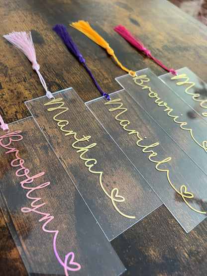 PERSONALIZED BOOKMARK