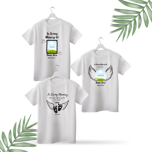 "IN LOVING MEMORY OF" SHIRTS