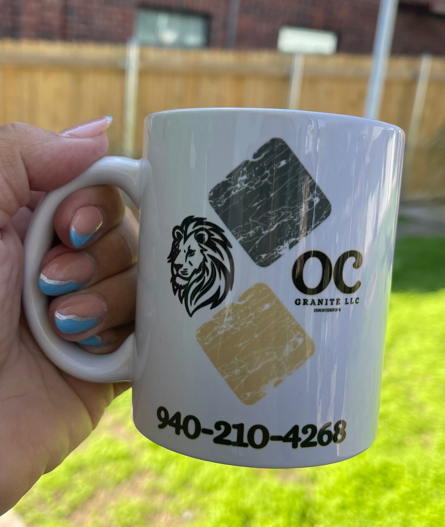 CUSTOM WHITE MUG
