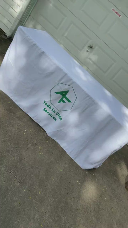6ft CUSTOM TABLECLOTH