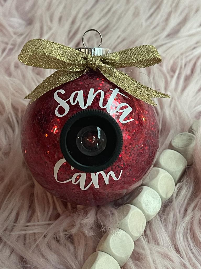 SANTA CAM CHRISTMAS ORNAMENT