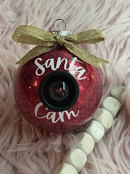 SANTA CAM CHRISTMAS ORNAMENT