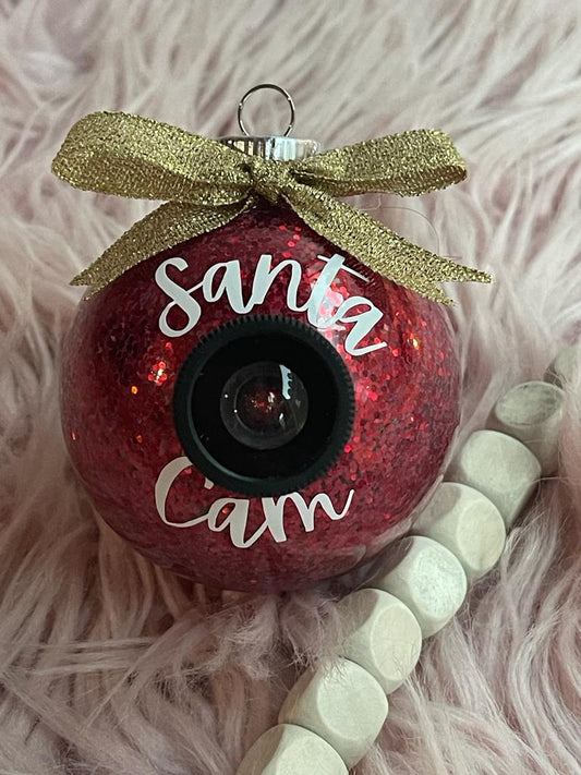 SANTA CAM CHRISTMAS ORNAMENT
