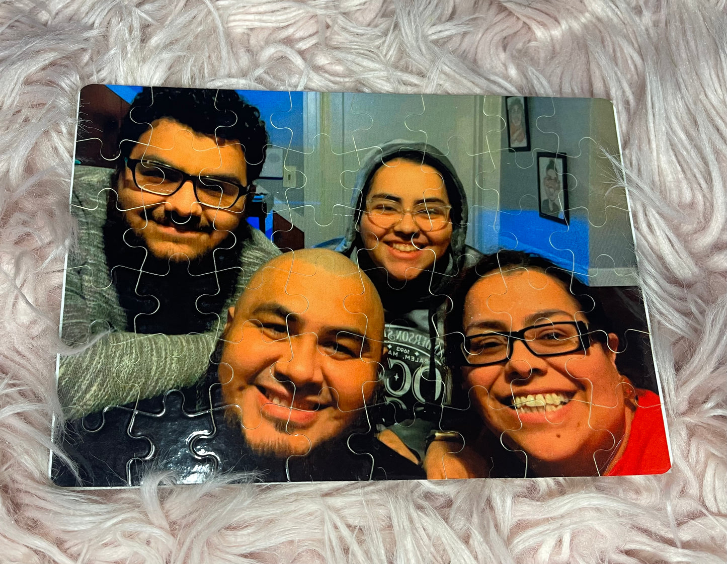 CUSTOM HEART OR RECTANGLE SHAPED PUZZLE