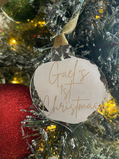 PERSONALIZED ACRYLIC ORNAMENT